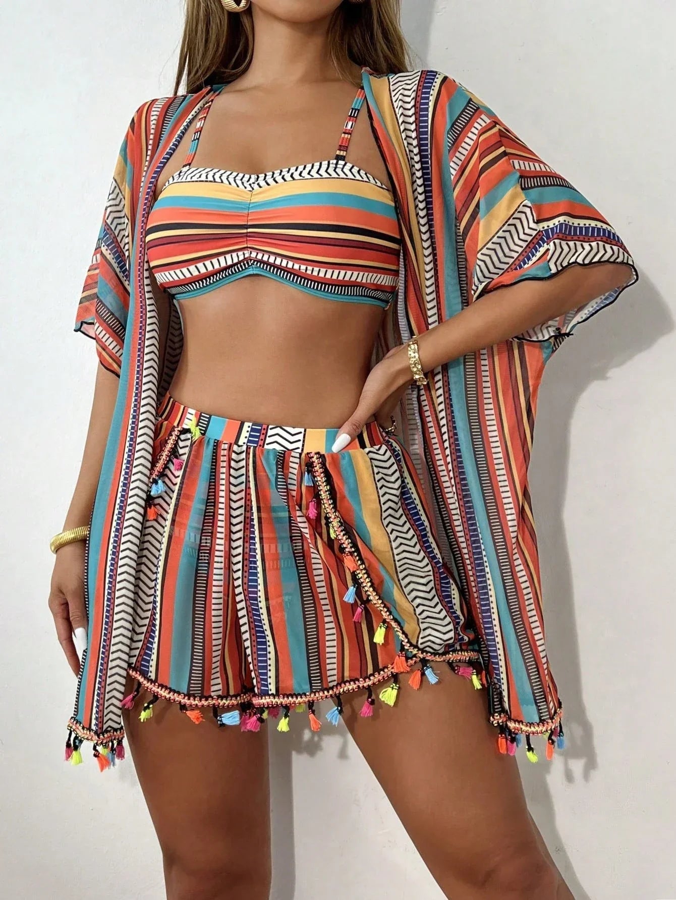 Conjunto Biquíni Milena 4 Peças