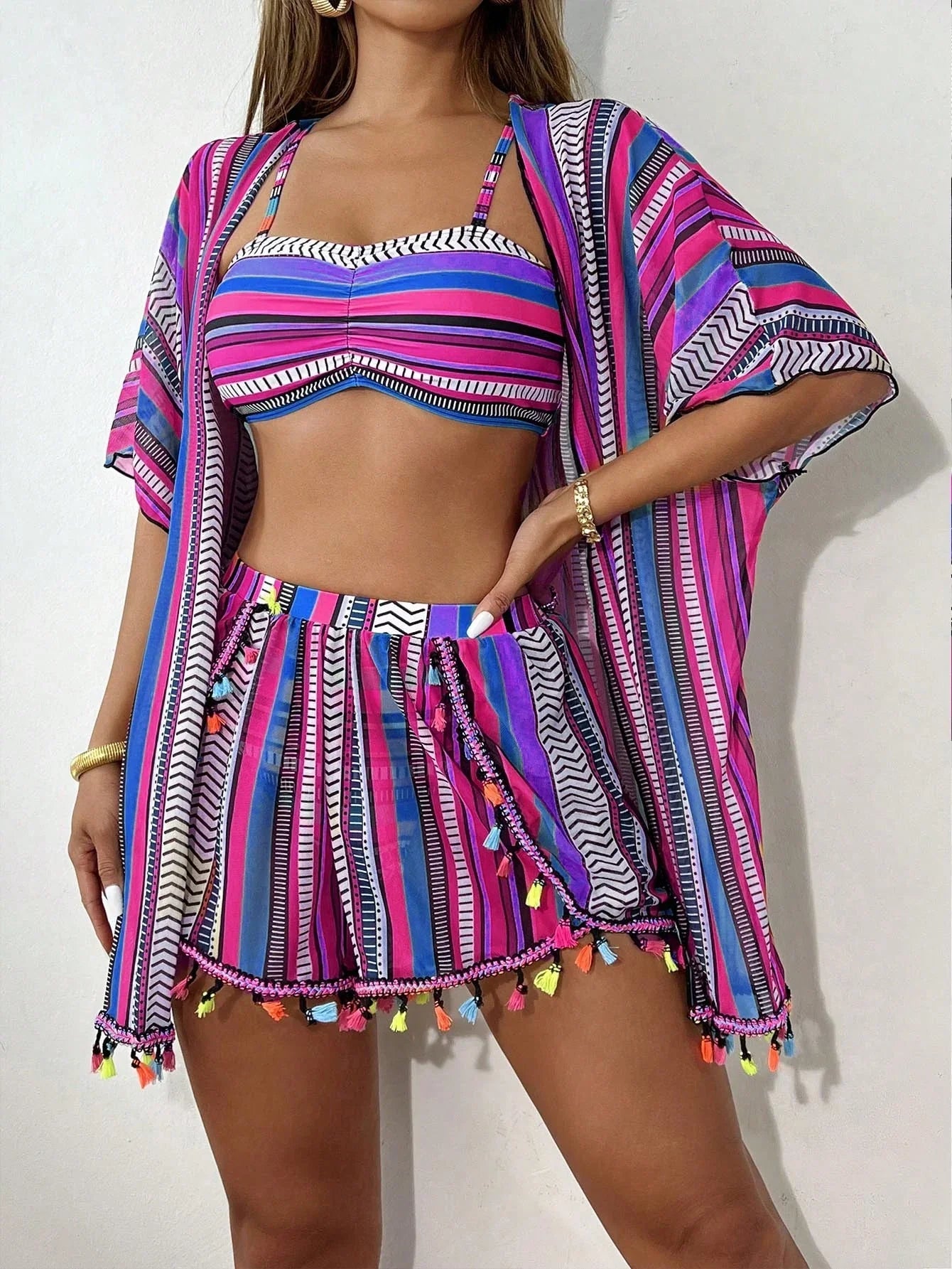 Conjunto Biquíni Milena 4 Peças