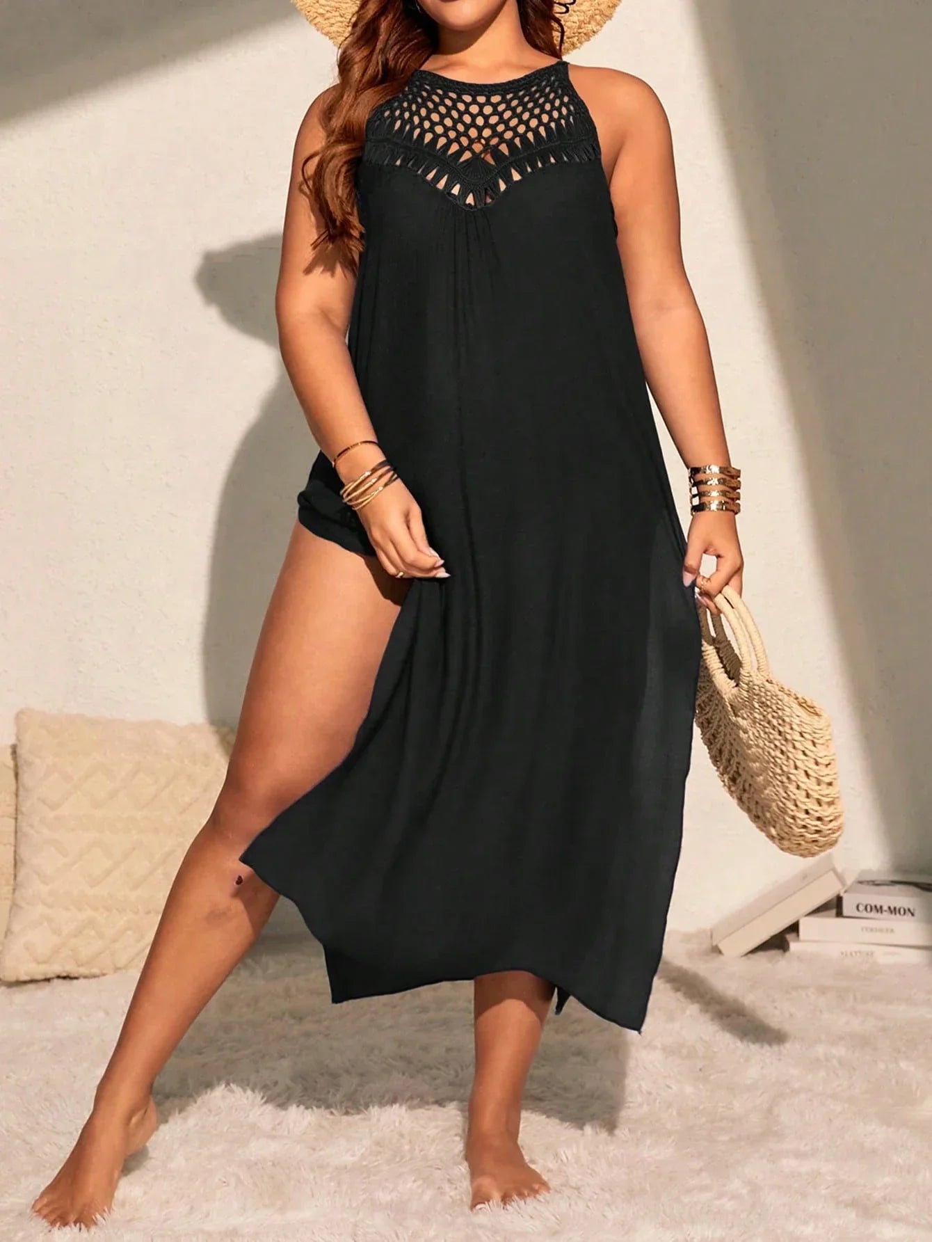 Saída De Praia Plus Size Daniely