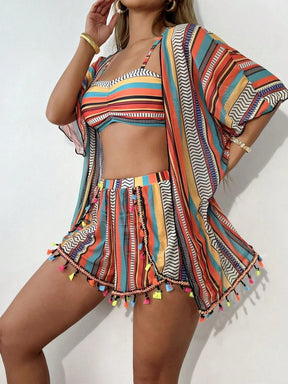 Conjunto Biquíni Milena 4 Peças