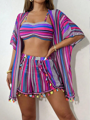 Conjunto Biquíni Milena 4 Peças