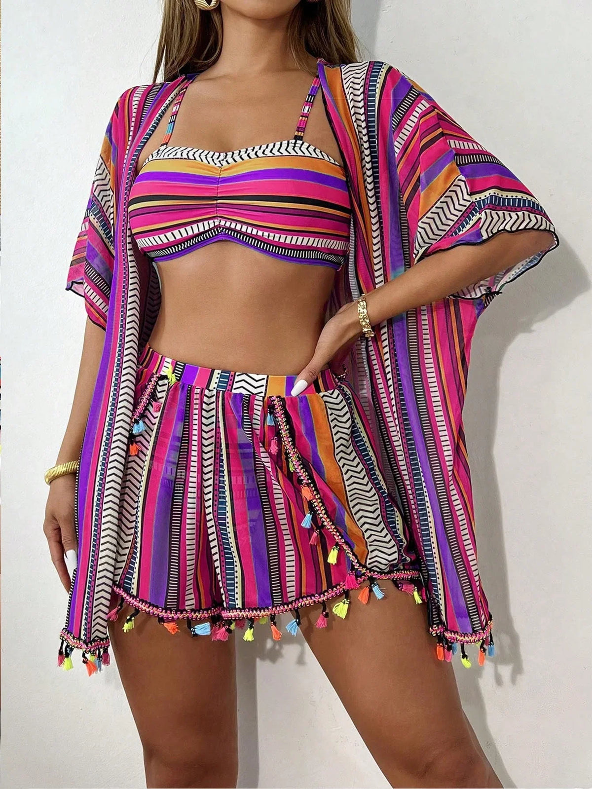 Conjunto Biquíni Milena 4 Peças