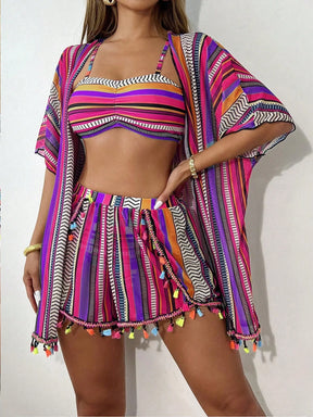 Conjunto Biquíni Milena 4 Peças