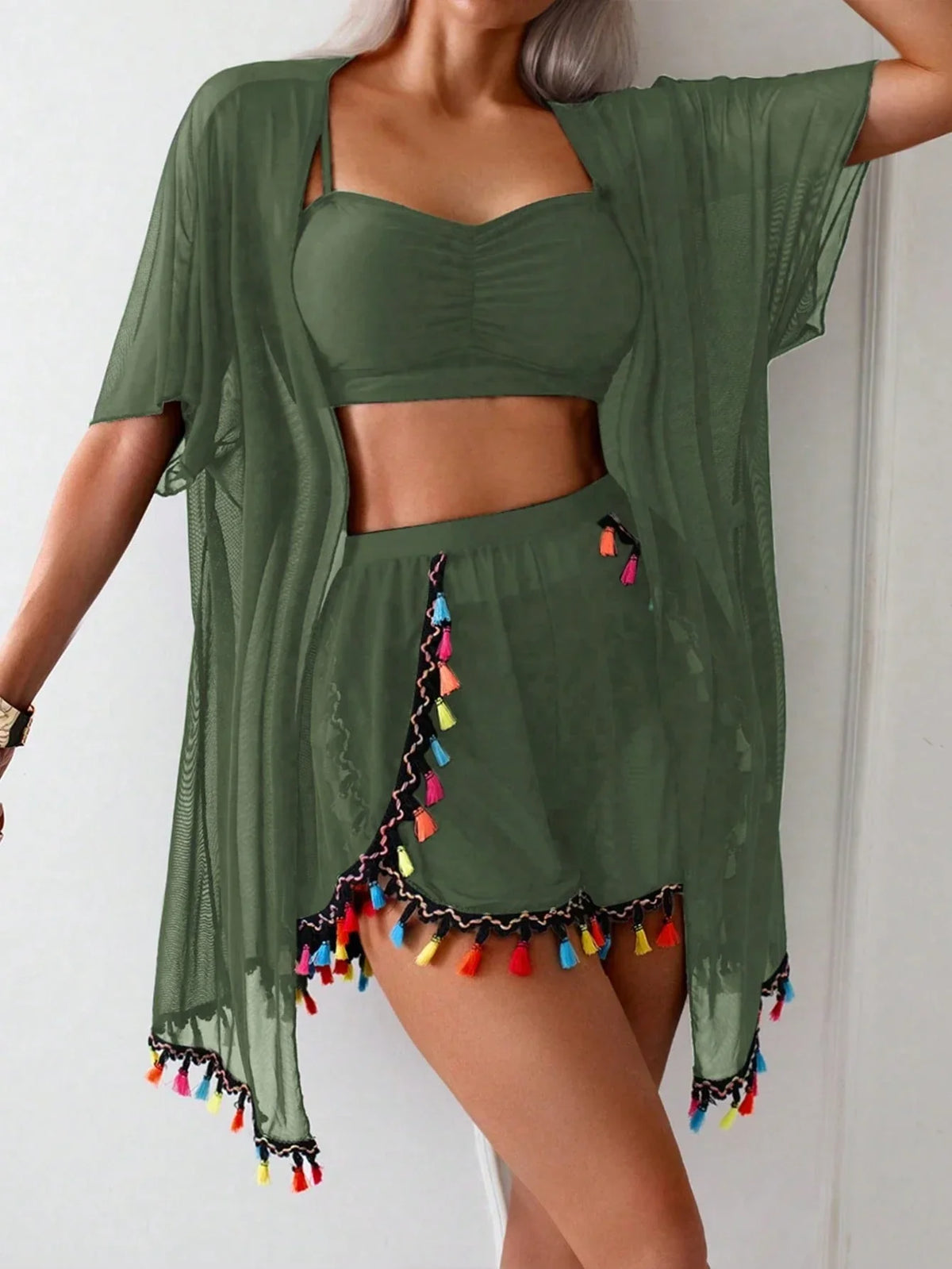 Conjunto Biquíni Loren 4 Peças