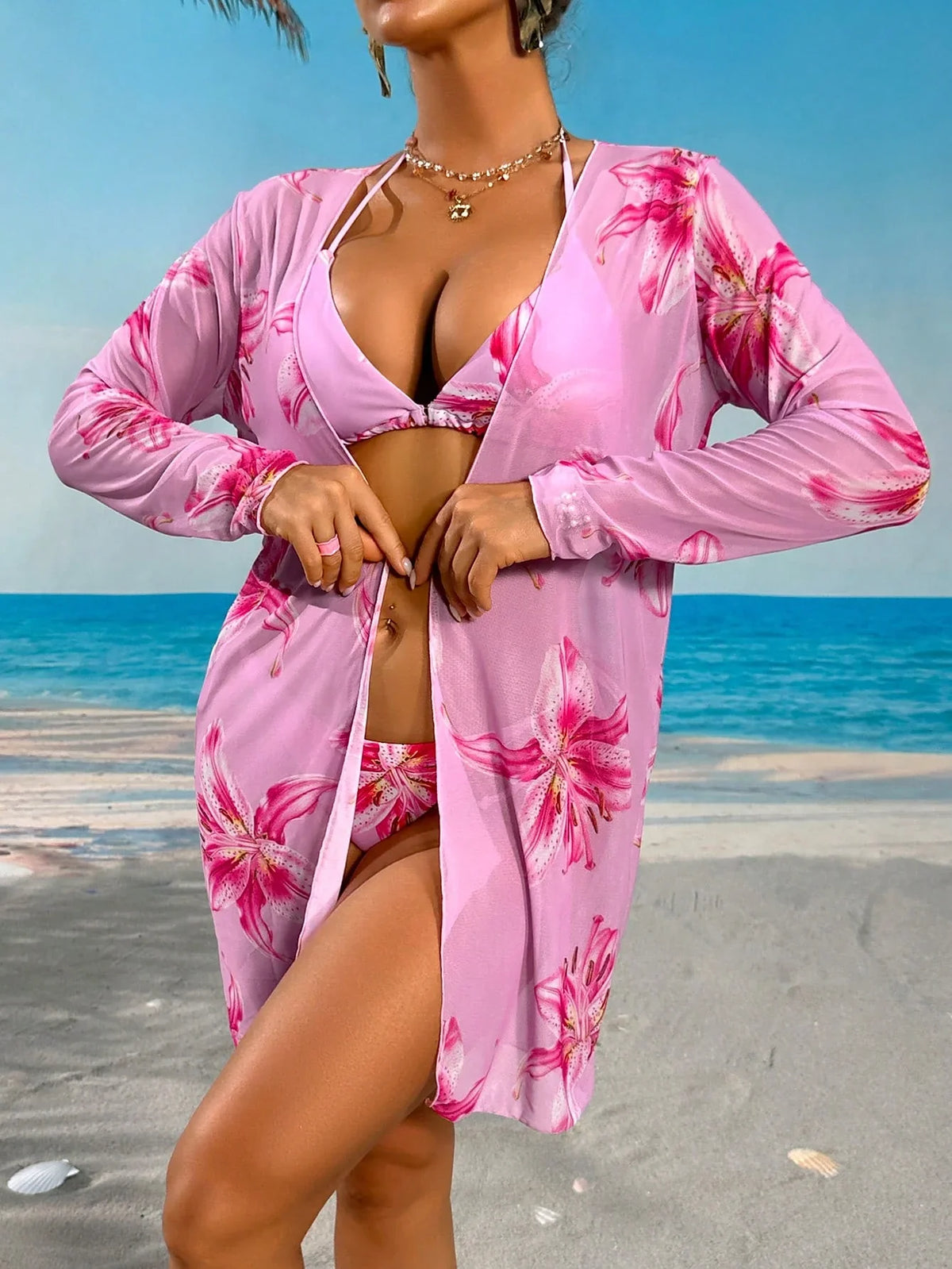 Conjunto Biquíni Bruna 3 Peças